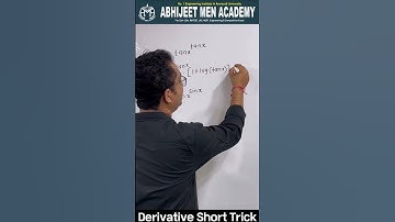 Derivative Shortcut Tricks #shorts #Abhijeetmenacademy