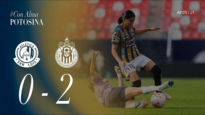 Atlético de San Luis Femenil 0-2 Chivas Femenil | Resumen | AP25
