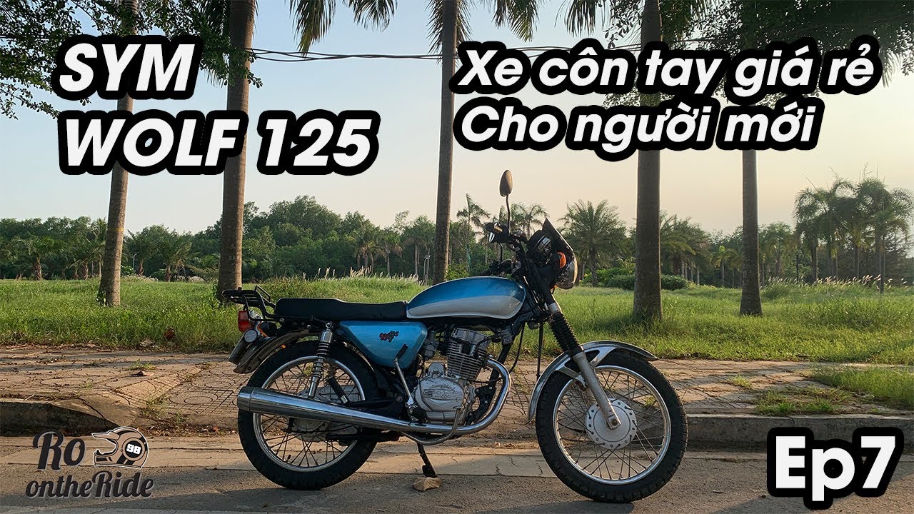 Xe côn tay SYM Husky 125 giá rẻ  Sói hoang Solf Classic