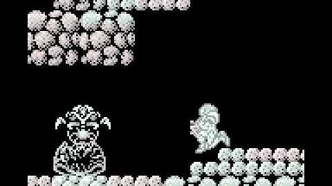 Metroid II: Return of Samus - Boss: Alpha Metroid #1