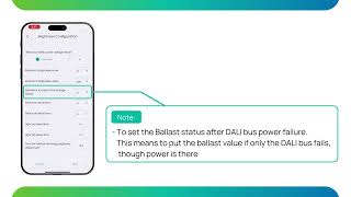Step 3 How to set up Individual ballast to DALI Module