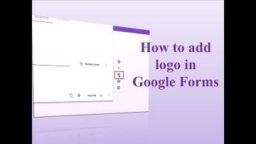 How to insert logo or Image in the header of Google form