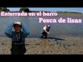 MARU SE METIÓ A SALVAR LA LINEA QUEDO ENCAJADA EN EL BARRO! FUIMOS A PESCAR LISAS A MAR CHIQUITA