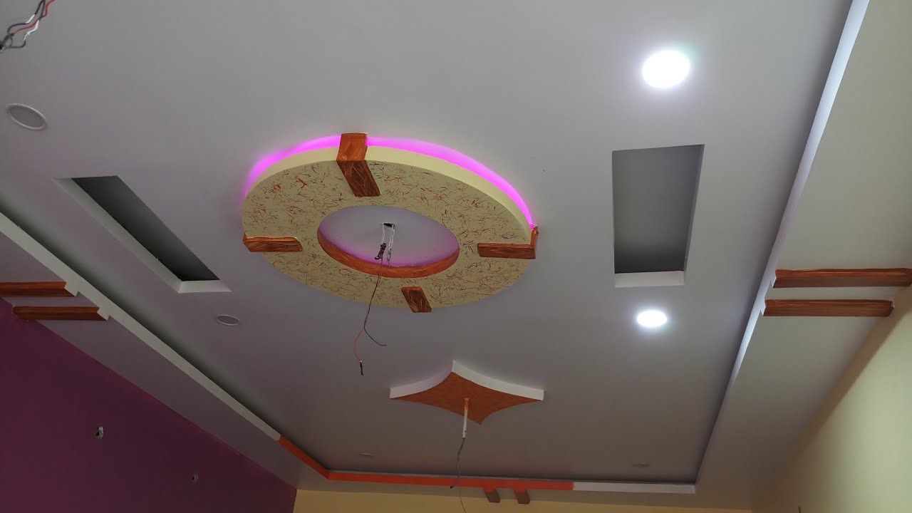 Pop Gypsum False Ceiling Design With Estimation