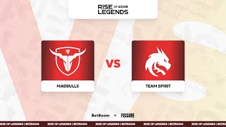 The Soulless Team vs Team Spirit  | BetBoom Rise of Legends 2nd Group Stage — Day 2