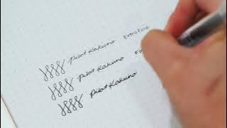 PILOT Kakuno Fountain Pen - Writing Samples