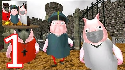 Piggy Doctor Neighbor Escape Gameplay Walkthrough Part 1 Level 1-3 (IOS/Android)Prince AKG Gameplay