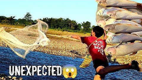 BEST FISHING🦈 EVER || Cast Net Fishing | NORTHEAST INDIA |Village Life