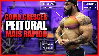 COMO CRESCER PEITORAL MAIS RÁPIDO [TREINO COMPLETO]