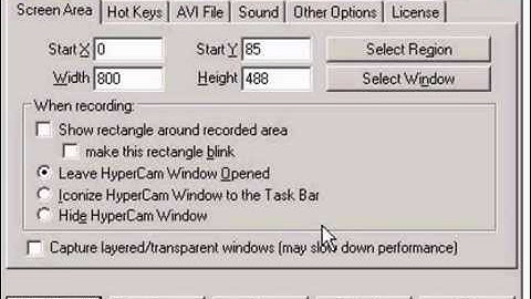How To Make A Video For Youtube , With HyperCam