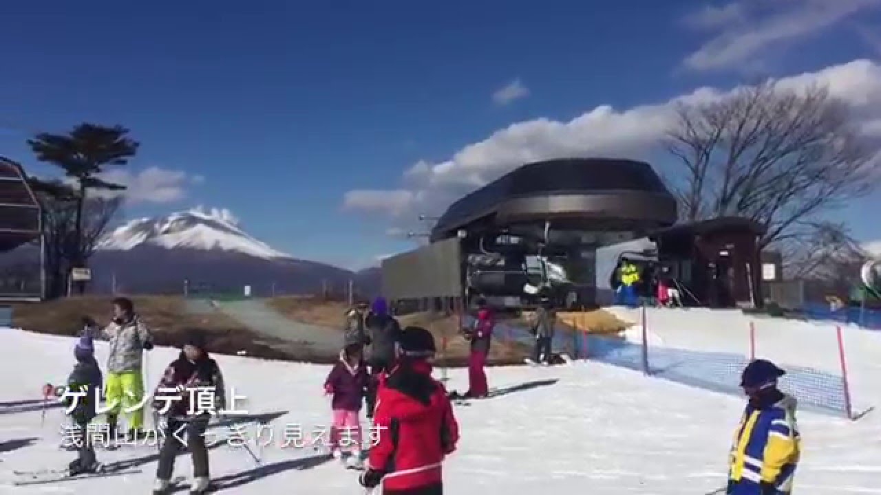 skiing in japan karuizawa prince hotel ski resort youtube
