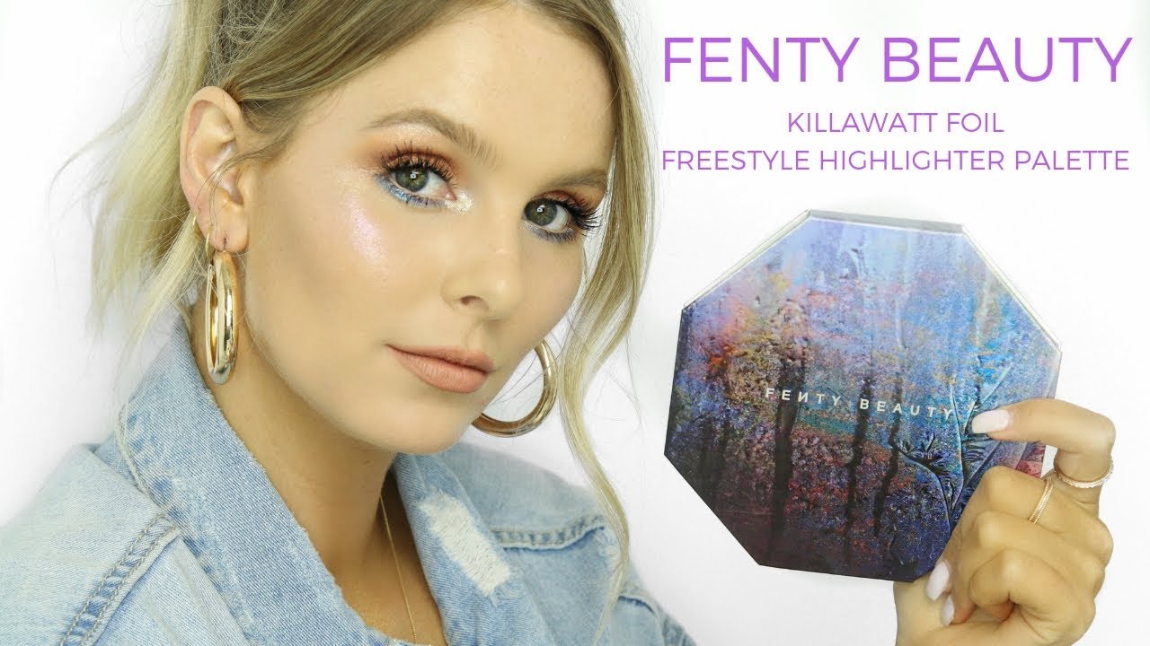 FENTY KILLAWATT FOIL FREESTYLE HIGHLIGHTER PALETTE + GIVEAWAY | RACHAEL BROOK