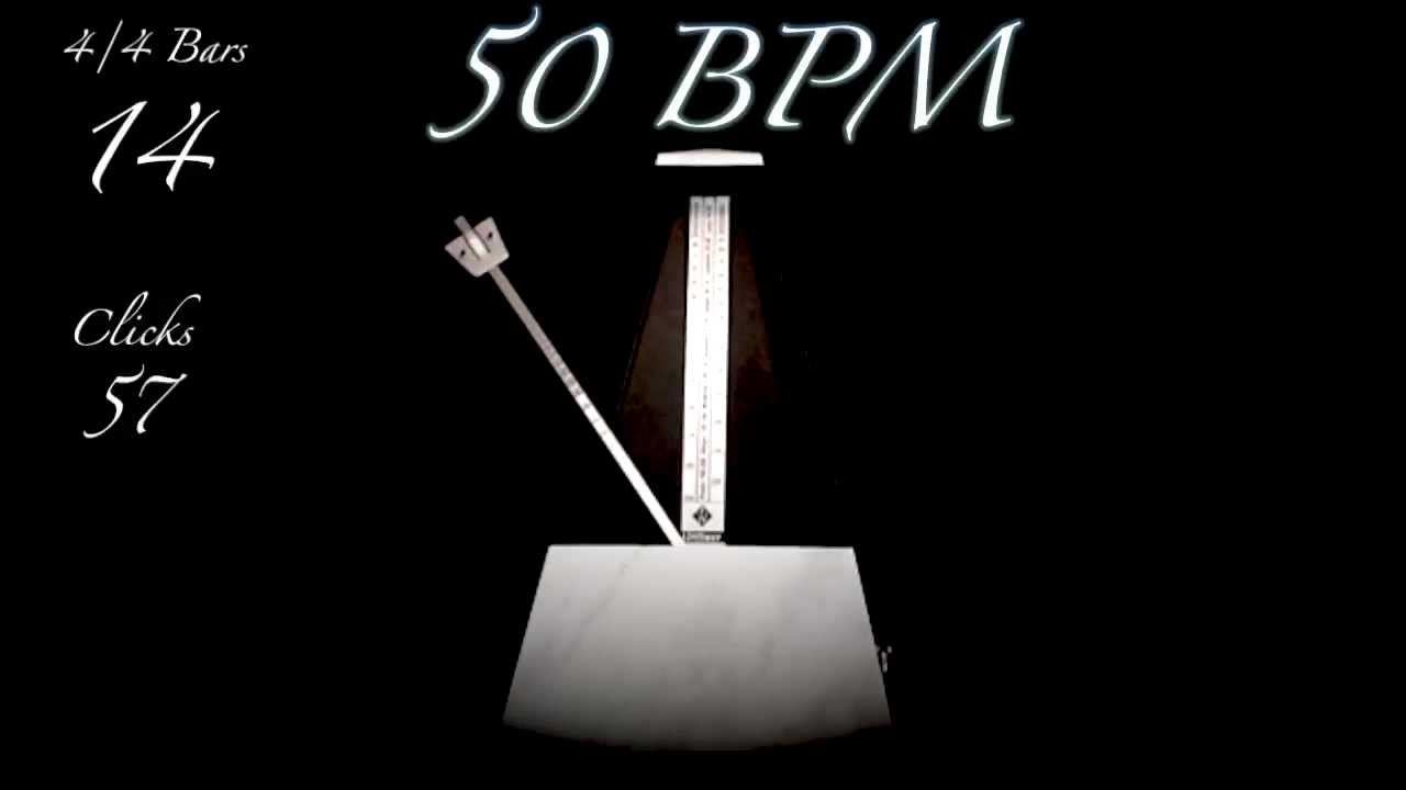◀︎ 50 BPM ▷ Metronome - YouTube