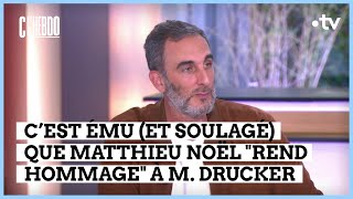 Matthieu Noël “rend hommage” à Michel Drucker - C l’hebdo - 13/04/2024