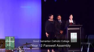 Good Samaritan Catholic College - Year 12 Farewell Assembly 2018 - 26th September 2018