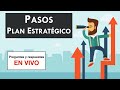 Planeación ESTRATÉGICA 👍 - PASOS para hacer un Plan Estratégico 🔥- PLANIFICACIÓN ESTRATÉGICA