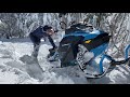 SKI-DOO SUMMIT 850 165 x 3 inch track STUCK - CASCADE CONCRETE - MUSKOKAFREERIDER