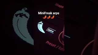 From an arp to a song - it's too easy on the #minifreak #synth ❤️