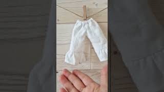 Miniature doll pant#shortsfeed #dollhouse #youtubeshorts #barbie #miniature #short #mini