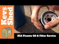 2004 - 2011 Kia Picanto Service. Oil & Oil Filter, Air Filter and Spark Plugs