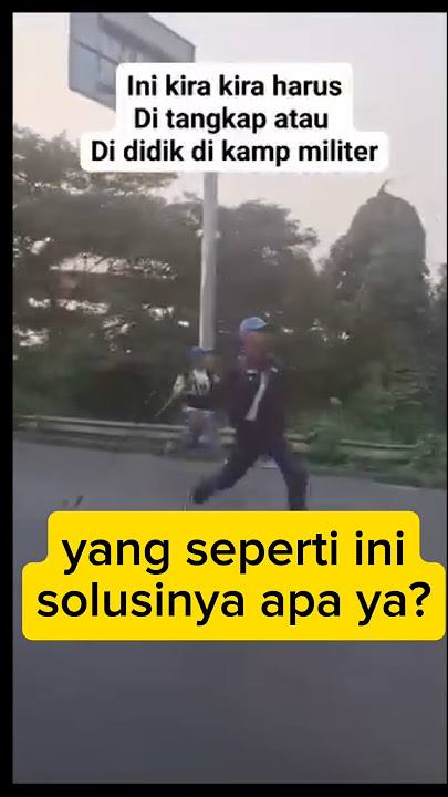 serem! bawa celurit seukuran manusia! #tawuran #pelajar #dedimulyadi