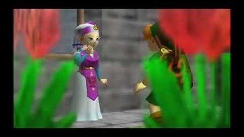 ZeldaOoT - Beta Unfinished Zelda Cutscene