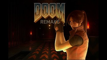 Resident DOOM: Claire Redfield in DOOM 2 REMAKE Full Playthrough Part 2 (Vertical)