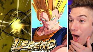 NEW Summon Animation! NEW LEGEND Rarity Super Vegito Summons on Dragon Ball Legends screenshot 3