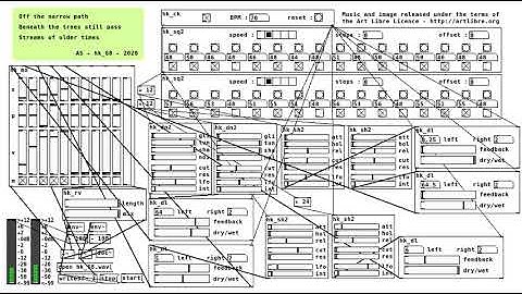 Pure Data Haiku 68 - Off the narrow path