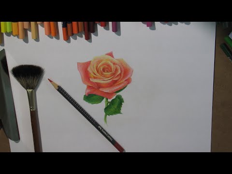 как нарисовать цветок
