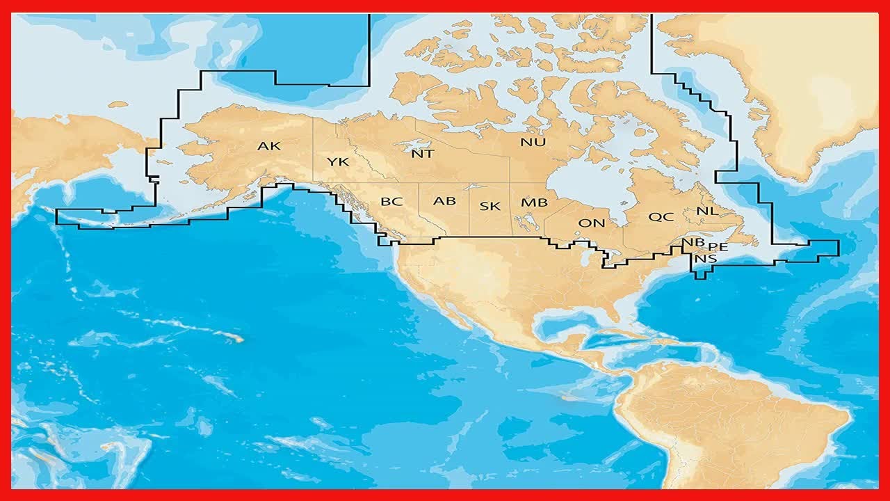 Navionics MSDNAV+CA Plus Regions Canada Marine and Lake Charts on SDMSD ...