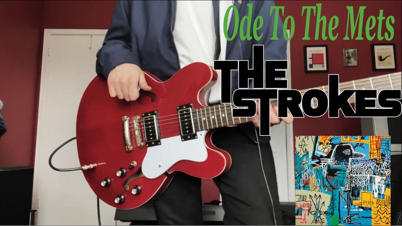 Ode To The Mets - The Strokes (Lead Guitar Cover) - YouTube