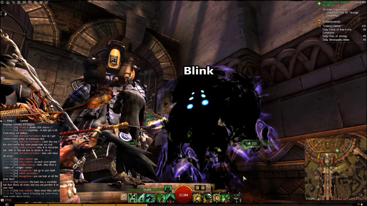 Guild Wars 2 - Shadow Fiend Blinking