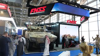 FNSS exhibits its new armored vehicle for the first time in Saudi Arabia