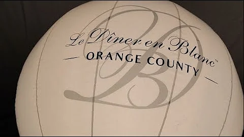Diner en Blanc - Orange County 2018, Official Video