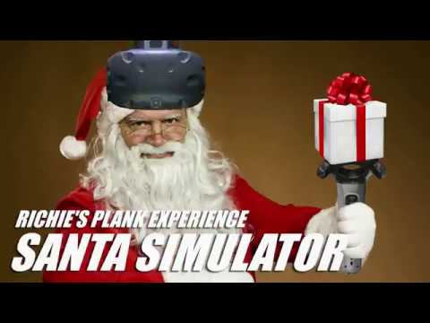 Santa in VR Simulator Richie's Plank Experience