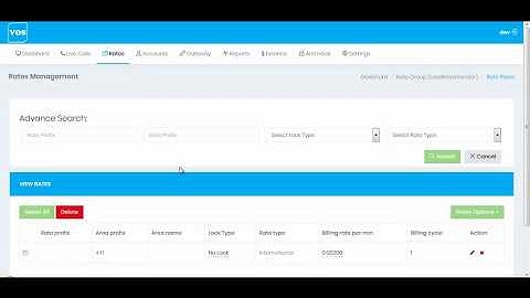 How to add Vendors and its Detailed Configuration in VOS3000 Web V3.0