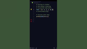 PYTHON SLICING IN UNDER 1 MINUTE !! #python #slicing #programming #coding #function