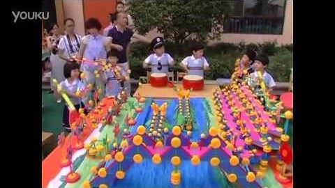 Thinkertoy DIY building blocks - Dragonboat Activity