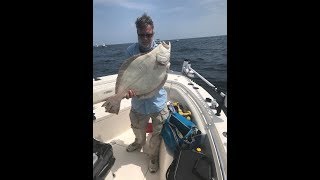 Merry Skinner Flukemas - Epic Fluke (Flounder) Ocean Trip