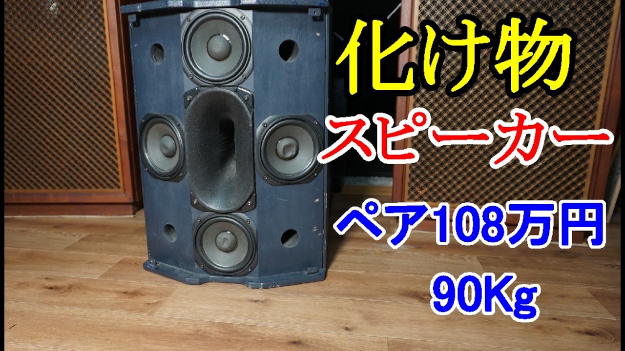 オーディオ Audio アンプ スピーカー とんでも無いスピーカーを手に 