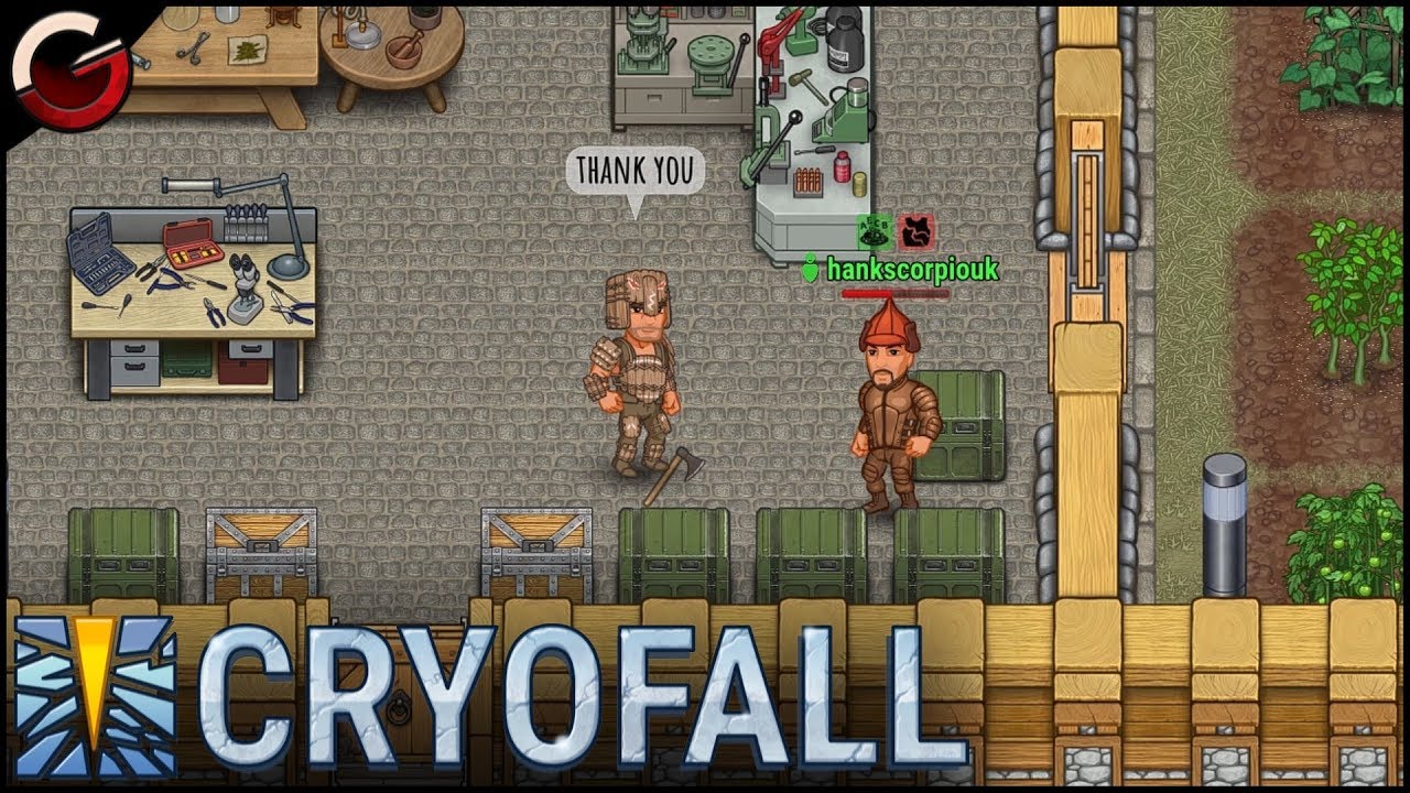 MEET the FRIENDLIEST PLAYER! Best Base Start Ever | CryoFall Gameplay