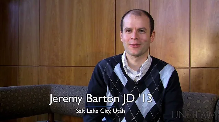 UNH Law JD admissions: Jeremy Barton JD '13