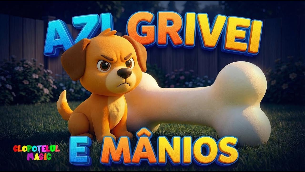 Azi Grivei e mânios - Clopotelul Magic - cântece și desene pentru copii