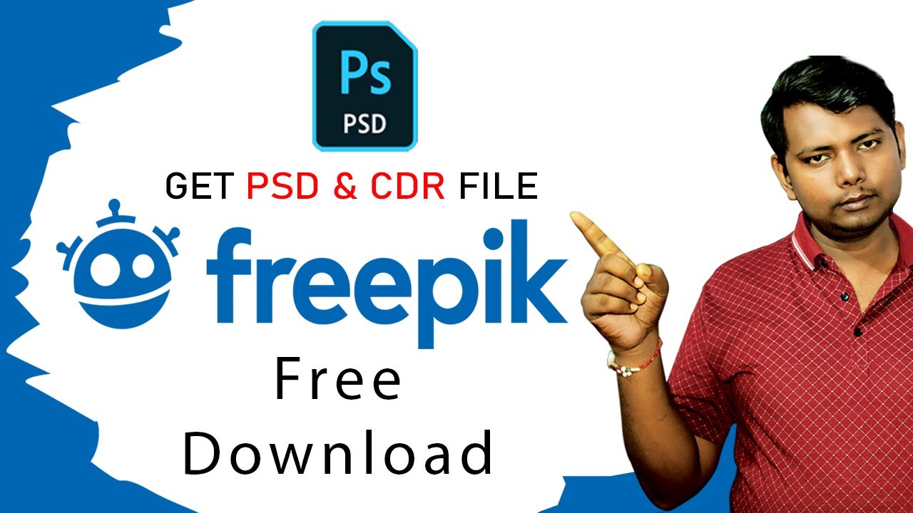 How to Download Freepik PSD Files For Free | Freepik से PSD फाइल कैसे ...