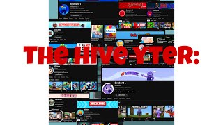 Hive YouTuber stereotypes