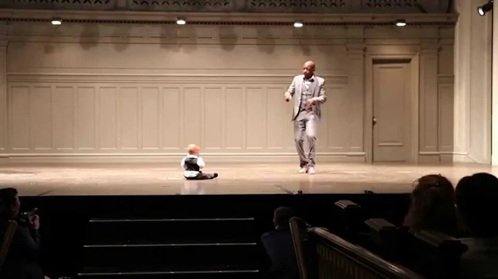 Jovon Miller and Baby Marcellus Miller Tap Dancing