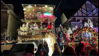 NYC LIVE Exploring Dyker Heights Christmas Lights (December 21, 2023)
