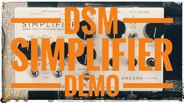 DSM Simplifier Demo
