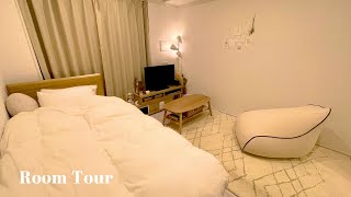 【ルームツアー】1k7畳 スッキリ収納で広々と暮らす｜ナチュラルでシンプルな可愛いお部屋｜ミッフィー・無印良品・東京一人暮らし｜Room tour